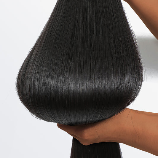 TedHair 14-30 Inches Raw Vietnam Hair Bundles Straight #1B Natural Black