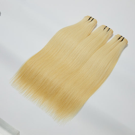 TedHair 12-30 Inch 12A Raw Hair #613 Lightest Blonde Straight