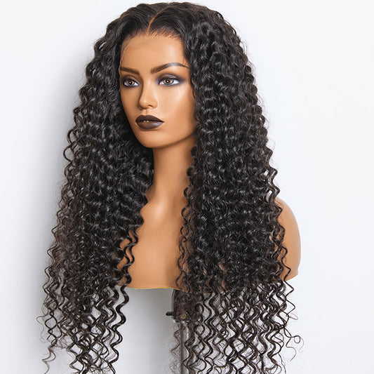 TedHair 180% Density HD 13x4 Full Frontal Lace Wig Deep Wave
