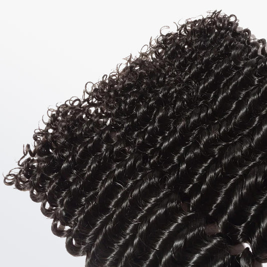 TedHair Deep Curly Brazilian 100% Virgin Hair Bundles 10-30''