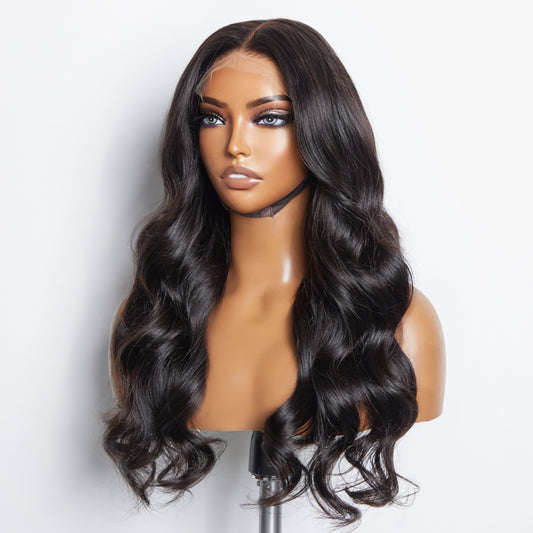 TedHair 5x5 HD Glueless Lace Closure Wig Body Wave 180% Density