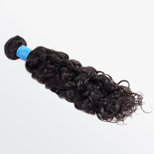 TedHair 14-30 Inch Water Wave Virgin Brazilian Hair #1B Natural Black