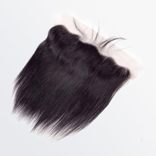 TedHair 14-20 Inch 13" x 4" HD Straight Free Parted Frontal #1B Natural Black