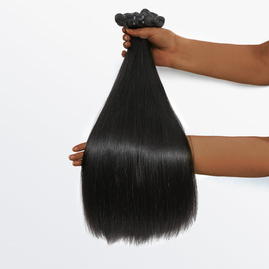 TedHair 14-30 Inches Raw Vietnam Hair Bundles Straight #1B Natural Black