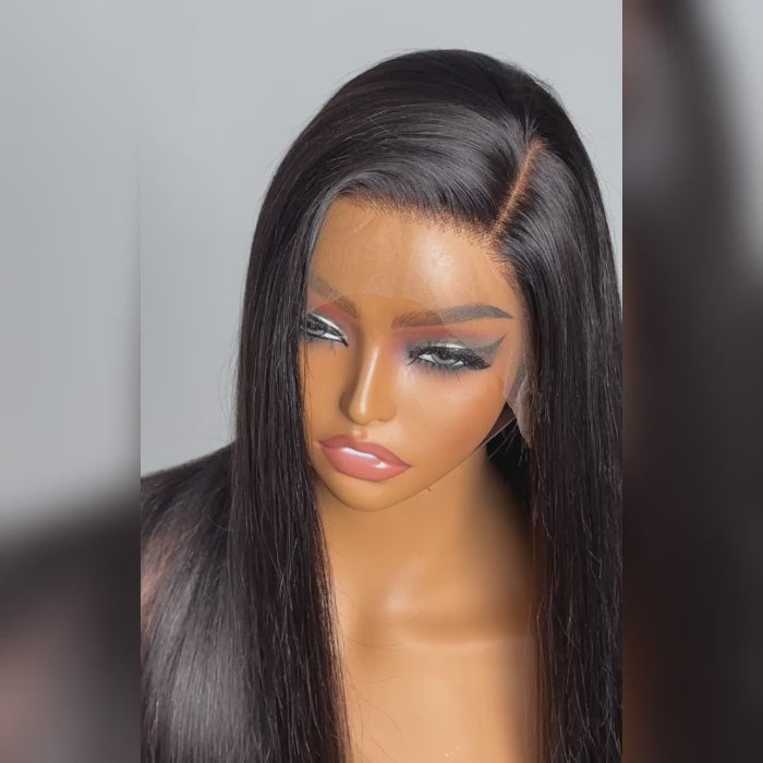 TedHair 13x4 HD Glueless Lace Wig Straight 180% Density